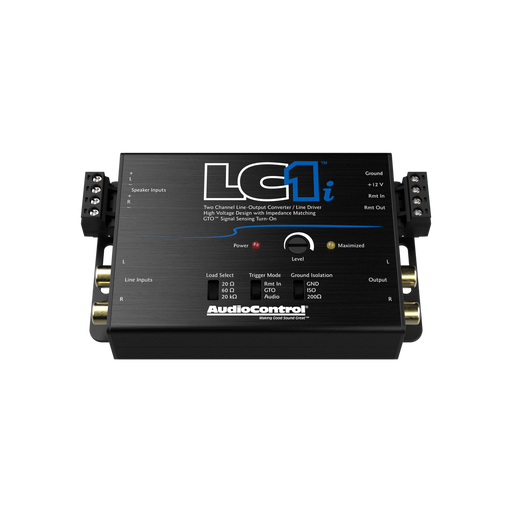 ‎AudioControl LC1i Active 2-Channel Line Driver/Output Converter with Impedance Matching | TopVehicleTech.com