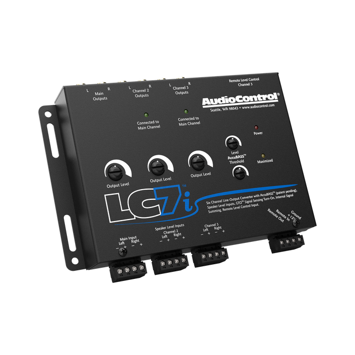 AudioControl LC7i 6-Channel Line Output Converter with Bass Restoration | TopVehicleTech.com