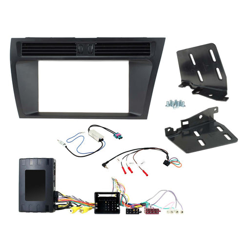 Full Car Stereo Installation Kit Audi A4 8K 2008-2016 For NON-MMI Systems | Double Din Fascia, Infodapter interface, antenna adapter and patch lead