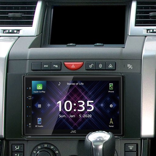 Range Rover Sport and Freelander 2005 to 2014 | Double DIN Stereo and Fitting Kit | JVC KW-M560BT | Wireless Apple Carplay & Android Auto | TopVehicleTech.com