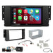 Range Rover Sport and Freelander 2005 to 2014 | Double DIN Stereo and Fitting Kit | JVC KW-M560BT | Wireless Apple Carplay & Android Auto | TopVehicleTech.com