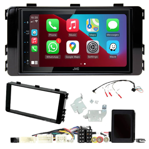 Mitsubishi Outlander 2014-2018 | Double DIN Stereo and Fitting Kit | JVC KW-M560BT | Wireless Apple Carplay & Android Auto | TopVehicleTech.com