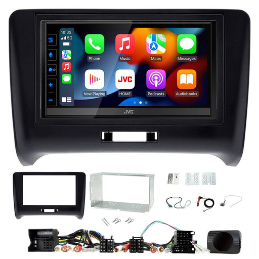 Copy of Audi A4 (E8) 2001-2008  | Double DIN Stereo and Fitting Kit | JVC Universal KW-M785DBW | Wireless Apple Carplay & Android Auto | TopVehicleTech.com