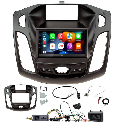 Copy of BMW X5 (E70) 2007-2013 and BMW X6 (E71) 2008 to 2014 (Amplified NBT Systems) | Double DIN Stereo and Fitting Kit | JVC Universal KW-M785DBW | Wireless Apple Carplay & Android Auto | TopVehicleTech.com