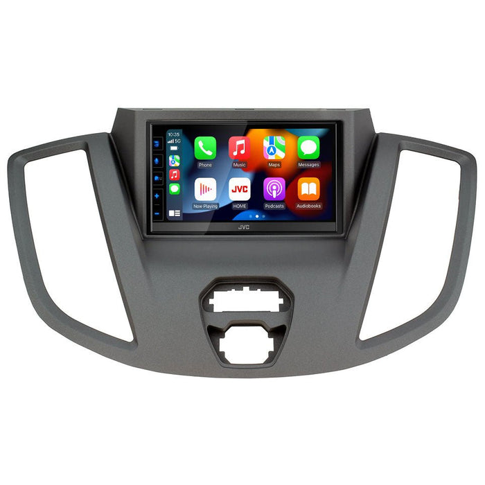 Copy of Ford Transit (V363) 2015-2021 | Double DIN Stereo and Fitting Kit | Double DIN Stereo and Fitting Kit | JVC Universal KW-M785DBW | Wireless Apple Carplay & Android Auto | TopVehicleTech.com