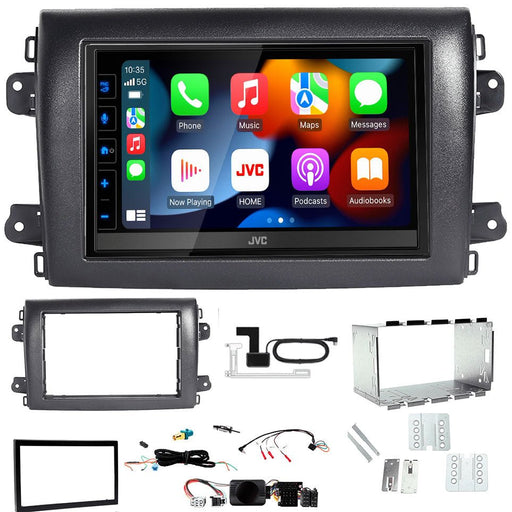 Copy of Fiat Ducato 8 Series 2021 On | Double DIN Stereo and Fitting Kit | JVC KW-M560BT | Wireless Apple Carplay & Android Auto | TopVehicleTech.com