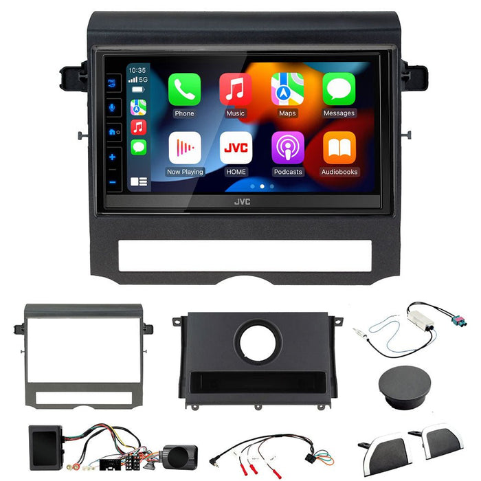 Copy of Land Rover Discovery 4 2009 to 2011 | Double DIN Stereo and Fitting Kit | JVC KW-M560BT | Wireless Apple Carplay & Android Auto | TopVehicleTech.com