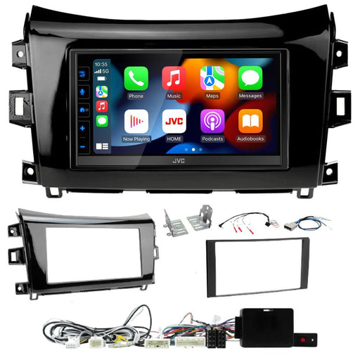 Copy of Nissan Navara 2016 to 2019, 360 Degree Camera Support | Double DIN Stereo and Fitting Kit | JVC KW-M560BT | Wireless Apple Carplay & Android Auto | TopVehicleTech.com
