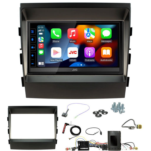 Copy of Porsche Panamera 2009 to 2016 (Amplified vehicles) | Double DIN Stereo and Fitting Kit | JVC KW-M560BT | Wireless Apple Carplay & Android Auto | TopVehicleTech.com