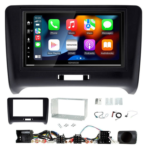Audi TT 2006 to 2014 | Double DIN Stereo and Fitting Kit | Kenwood DMX7722DABS | Wireless Apple Carplay & Android Auto | TopVehicleTech.com