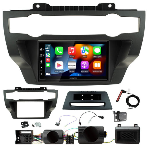 BMW X5 (E70) 2007-2013 and BMW X6 (E71) 2008 to 2014 (Amplified NBT Systems) | Double DIN Stereo and Fitting Kit | Kenwood DMX7722DABS | Wireless Apple Carplay & Android Auto | TopVehicleTech.com