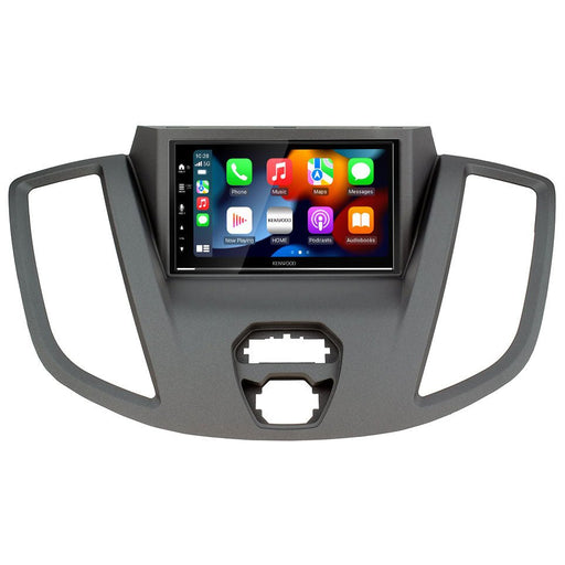 Ford Transit (V363) 2015-2021 | Double DIN Stereo and Fitting Kit | Kenwood DMX7722DABS | Wireless Apple Carplay & Android Auto | TopVehicleTech.com