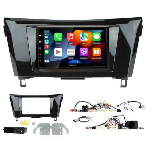 Nissan Qashqai Visia 2014-2017 | Double DIN Stereo and Fitting Kit | Kenwood DMX7722DABS | Wireless Apple Carplay & Android Auto | TopVehicleTech.com