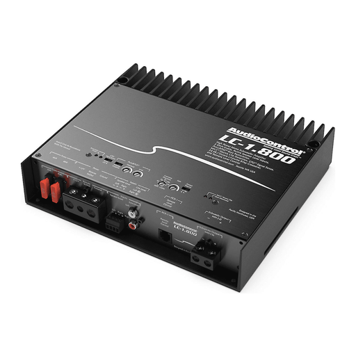 AudioControl LC-1.800 Mono Subwoofer Amplifier | TopVehicleTech.com