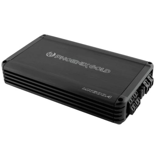 Phoenix Gold 4-Channel 600 Watt (RMS) Class D Compact Amplifier with Remote Bass Control | TopVehicleTech.com