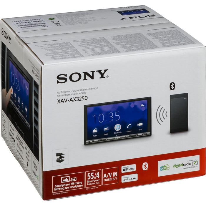 Sony XAV-AX3250 - DAB Media Receiver Apple car Play