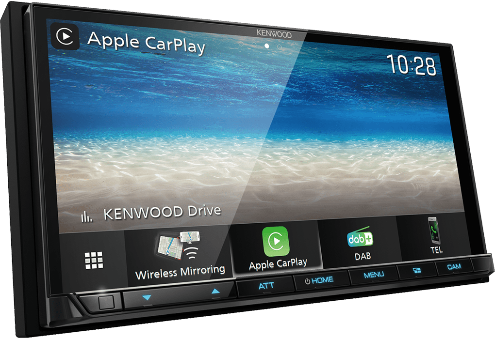 Kenwood DMX8020DABS | Double Din Car Stereo Head Unit | Wireless Apple CarPlay & Android Auto | DAB+ | DAB Aerial Included | TopVehicleTech.com