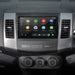 AMMB11 9’’ Screen Stereo Upgrade Kit for Mitsubishi Outlander 2010-2012 | Wireless Apple Car Play / Android Auto | TopVehicleTech.com