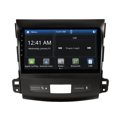 Copy of AMMB11 9’’ Screen Stereo Upgrade Kit for Mitsubishi Outlander 2010-2012 | Wireless Apple Car Play / Android Auto | TopVehicleTech.com