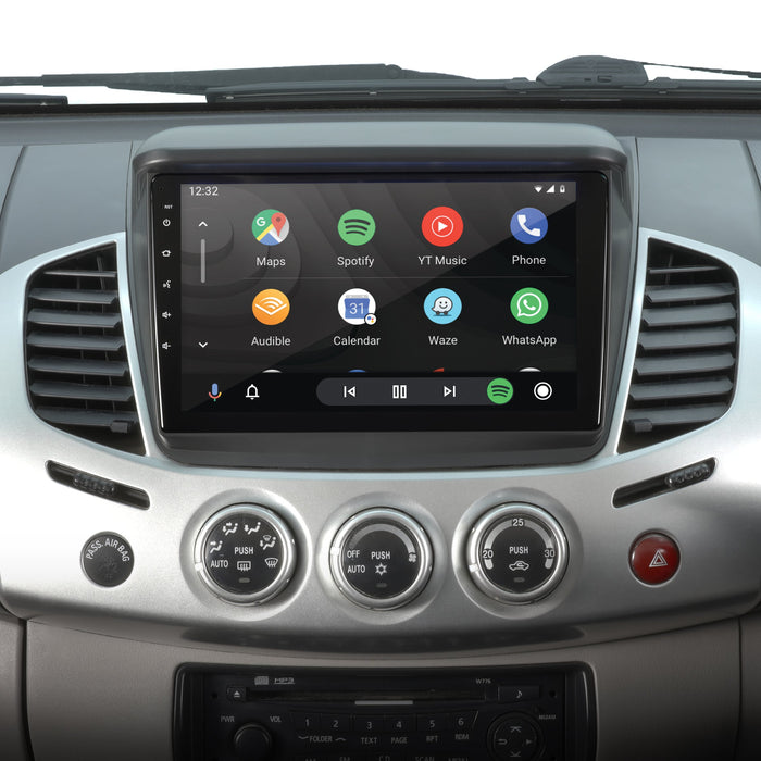 AMMB23 9’’ Screen Stereo Upgrade Kit for Mitsubishi Triton MN GL, GL-R, GLX 2009-2014 | Wireless Apple Car Play / Android Auto | TopVehicleTech.com