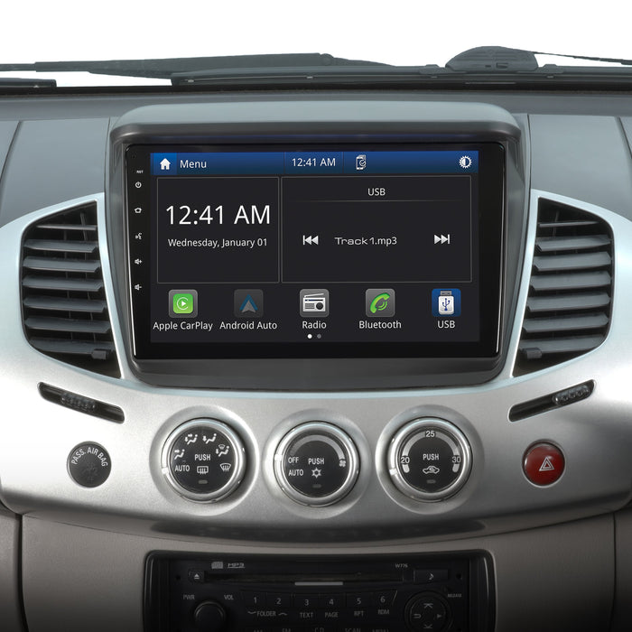 Copy of AMMB26 9’’ Screen Stereo Upgrade Kit for Mitsubishi Triton MN GL, GL-R, GLX (2009-2014) | Wireless Apple Car Play / Android Auto | TopVehicleTech.com