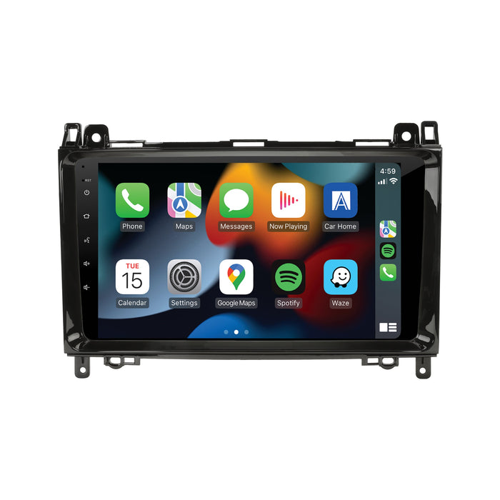 Aerpro 9’’ Screen Stereo Upgrade Kit for Mercedes Sprinter 2007-2018, Non amplified models only | Wireless Apple Car Play / Android Auto | TopVehicleTech.com