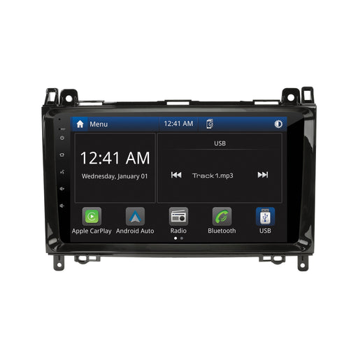 Aerpro 9" Screen Stereo Upgrade Kit for Mercedes A-Class W169 2005-2011, Non amplified models | Wireless Apple Car Play / Android Auto | TopVehicleTech.com