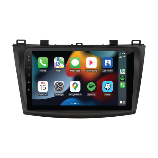 Aerpro 9’’ Screen Stereo Upgrade Kit for Mazda 3 (2009-2013) non-amplified | Wireless Apple Car Play / Android Auto | TopVehicleTech.com