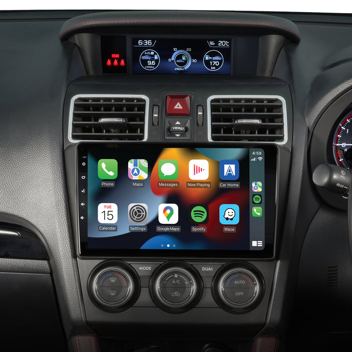 Aerpro 9’’ Screen Stereo Upgrade Kit for Subaru WRX 2016-2021 | Wireless Apple Car Play / Android Auto | TopVehicleTech.com