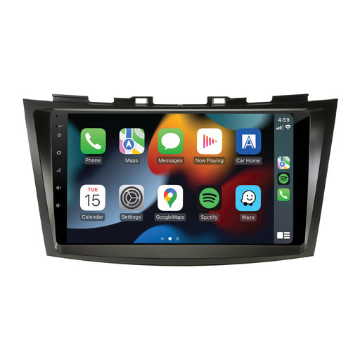 Aerpro 9’’ Screen Stereo Upgrade Kit for Suzuki Swift 2011-2017 (Models without Phone Buttons only) | Wireless Apple Car Play / Android Auto | TopVehicleTech.com