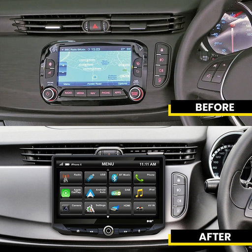 ALFA ROMEO GIULIETTA 2014 to 2021 | HEIGH10 10 Inch Touch Screen Stereo Upgrade with Fitting Kit  |  Apple CarPlay & Android Auto | TopVehicleTech.com