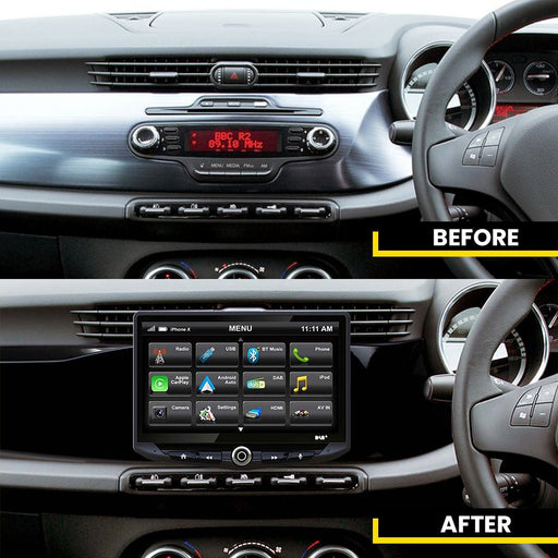 ALFA ROMEO GIULIETTA 2010 to 2014 | HEIGH10 10 Inch Touch Screen Stereo Upgrade with Fitting Kit  |  Apple CarPlay & Android Auto | TopVehicleTech.com