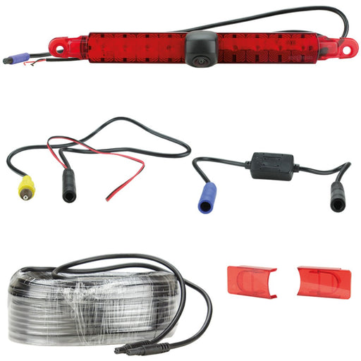 Universal Brake Light & Reversing Camera 170 Degree Wide Angle View | Removable Parking Lines