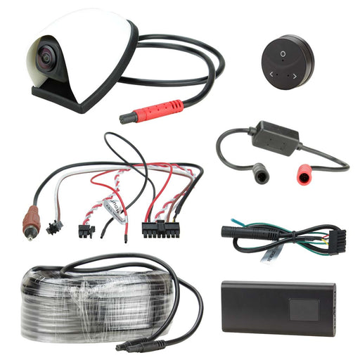 Universal Flush Mount Wide-Angle Car Camera With A Wireless Controller 720 x 480pix | Removable Dynamic Parking Lines