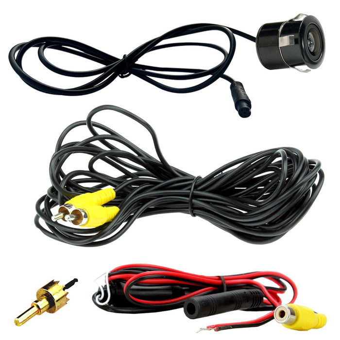 Universal Car Camera With The 110 Degree Viewing Angle & 720 x 480 Resolution Display