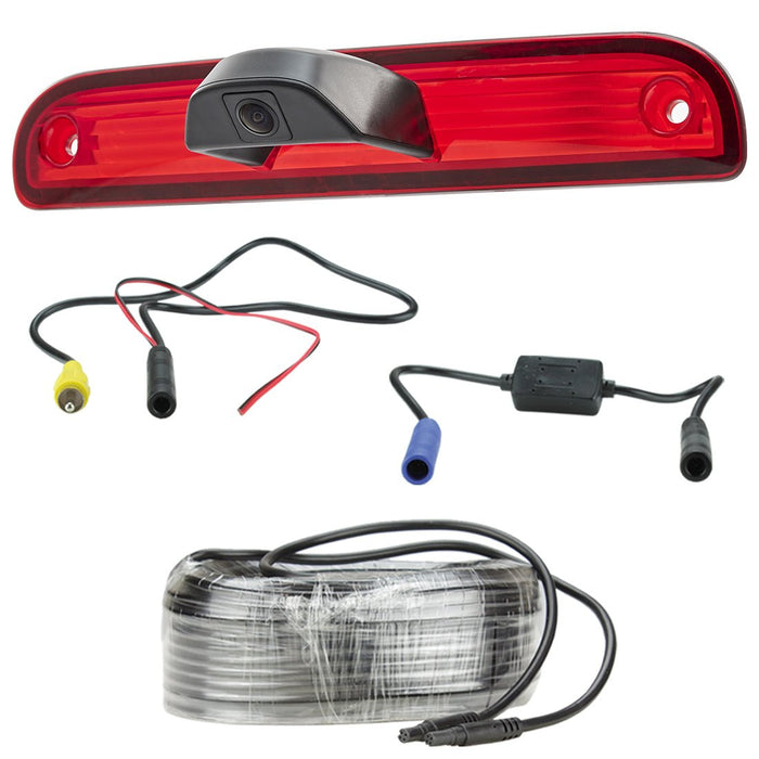 Replacement Brake Light Reversing Camera For Fiat Ducato X250 & X290 Models Resolution 720 x 480 Wide Angle View | Retains The Original Vehicle Aesthetics