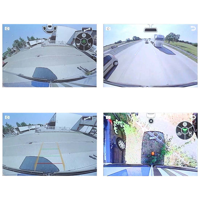 Jeep Wrangler 2007-2018 Spare Wheel Reversing Camera | 4 Viewing Modes