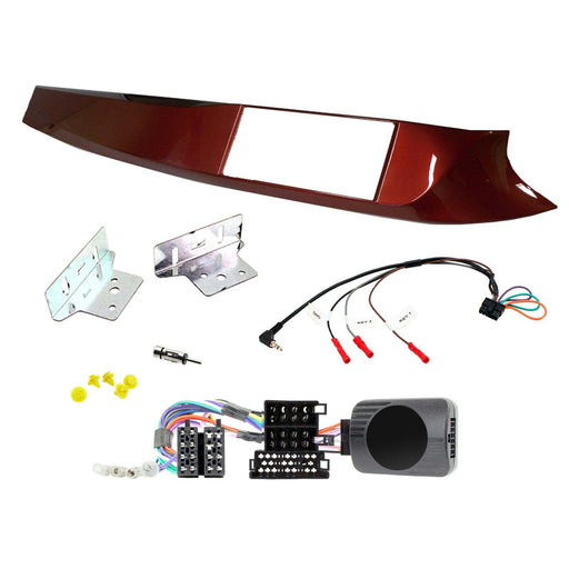 Alfa Romeo Giulietta 2010 - 2014 Full Car Stereo Installation Kit | RED Double DIN Fascia, For vehicles without the Uconnect system