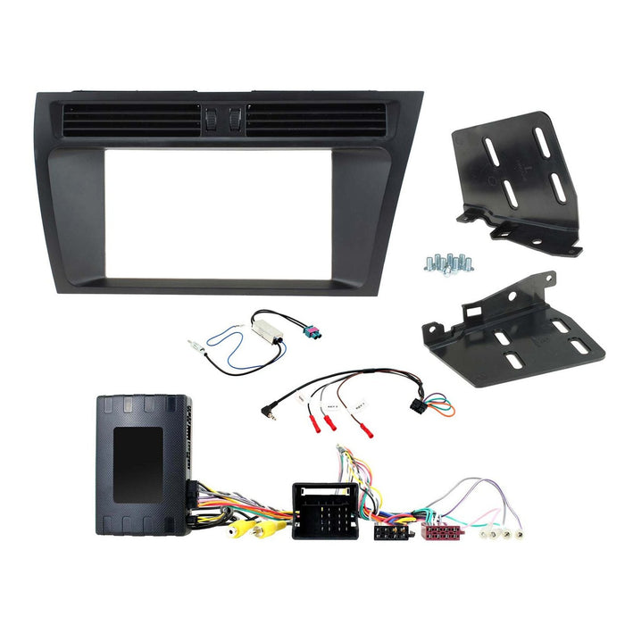Audi A5 2008-16 Full Stereo Installation Kit | Black Double DIN Fascia, Plug and Play, For Non-MMI Systems