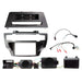 Full Car Stereo Install Kit For BMW E70 X5 2007 2013 - Non Amplified -Double Din Fascia, Steering Wheel interface, antenna adapter and patch lead