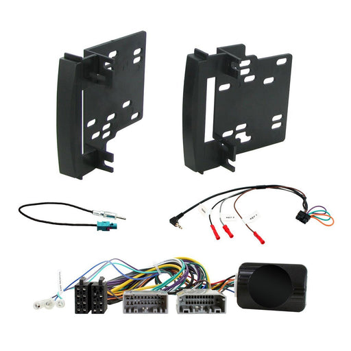 Dodge Nitro 2007 to 2012 Full Car Stereo Installation Kit, Steering Wheel interface, antenna adapter and patch lead