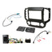 Chevrolet S10 2016-2021 Full Car Stereo Installation Kit, Double DIN Fascia, Steering Wheel interface, antenna adapter and patch lead