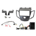 Ford Fiesta 2008-2012 Full Car Stereo Installation Kit BLACK Double DIN Fascia, Vehicles Without Dash Display