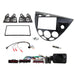Ford Focus 1999-2004 Full Car Stereo Installation Kit BLACK Double DIN Fascia, steering wheel control interface, an antenna adapter and universal patchlead