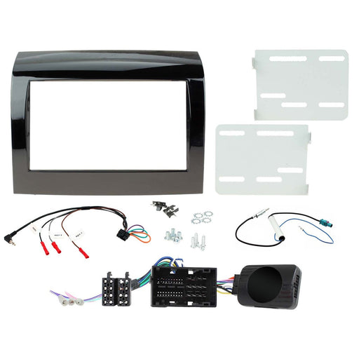 Fiat Ducato 2015-2021 Full Car Stereo Installation Kit, Bespoke Double DIN Fascia, Steering Wheel Interface, Plug and Play