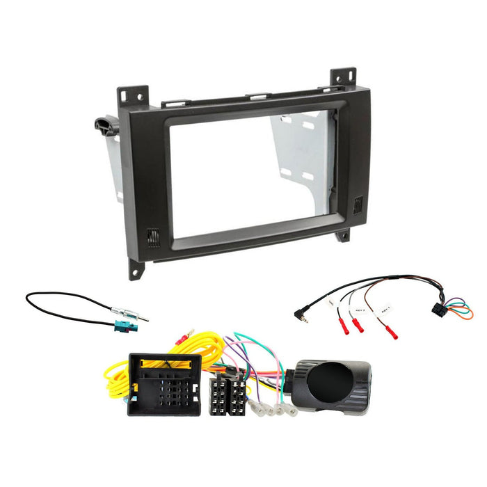 Mercedes Vito W447 2015 Full Car Stereo Installation Kit, Double Din Fascia, Includes all the parts for an optimal installation