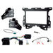 Mercedes Sprinter 2018-2021 Full Car Stereo Installation Kit MATTE BLACK Double DIN Fascia, steering wheel control interface, antenna adapter and universal patchlead.