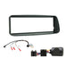 Peugeot 206 2002-2009 Full Car Stereo Installation Kit BLACK Single DIN Fascia, steering wheel control interface, antenna adapter and universal patchlead