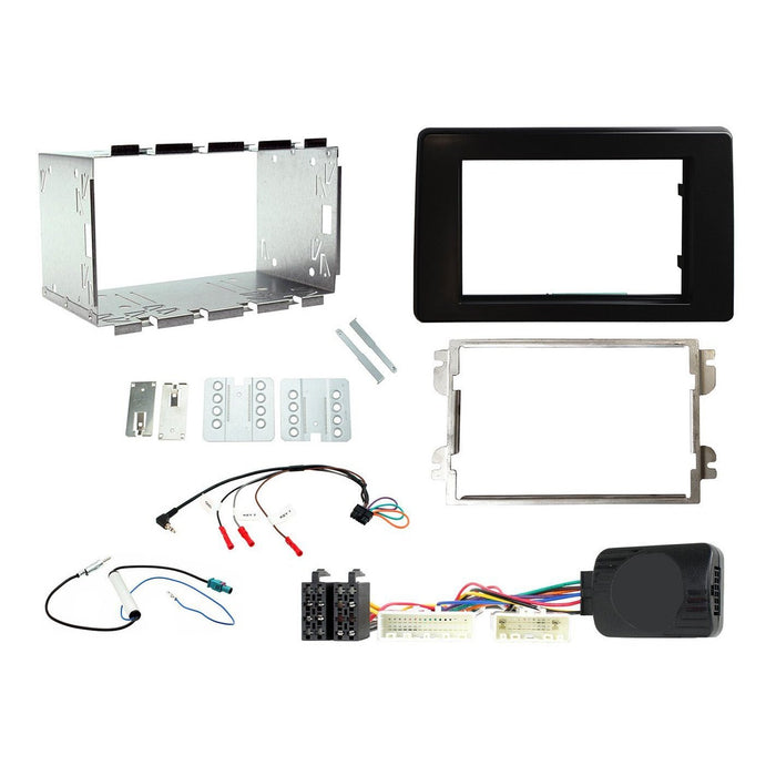 Renault Master 2019-21 Full Stereo Installation Kit, Double DIN Fascia allows aftermarket touchscreen stereos from major brands including Pioneer