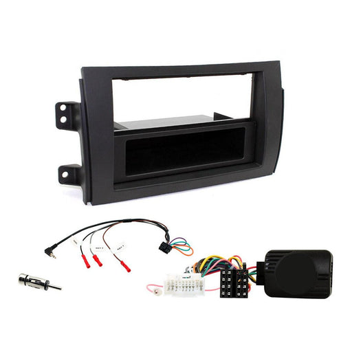 Suzuki SX4 2006 - 14 Full Car Stereo Kit The vehicle specific single Din fascia panel allows feature-packed stereo to integrate into the dashboard